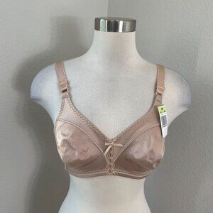 NEW Bali Womens 34B Double Support Comfort U‎ Full Figure Style 3820 Wireless